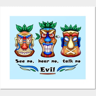 Tikis No Evil Posters and Art